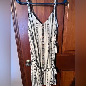 Spaghetti to strap dress. Brand new, size large with adjustable straps